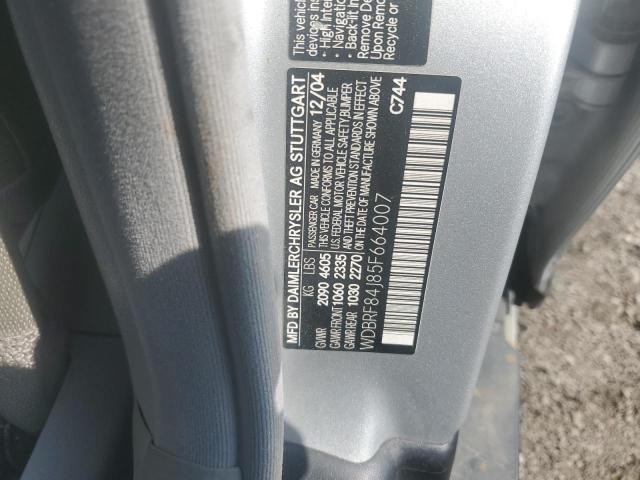 Photo 11 VIN: WDBRF84J85F664007 - MERCEDES-BENZ C 320 4MAT 