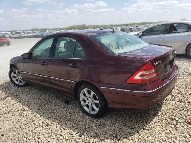 Photo 1 VIN: WDBRF92H47F907420 - MERCEDES-BENZ C 280 4MAT 