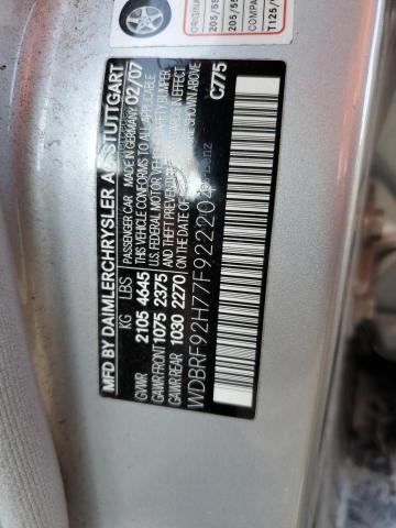 Photo 11 VIN: WDBRF92H77F922204 - MERCEDES-BENZ C 280 4MAT 