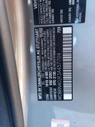 Photo 12 VIN: WDBRN40J93A457704 - MERCEDES-BENZ C 230K SPO 