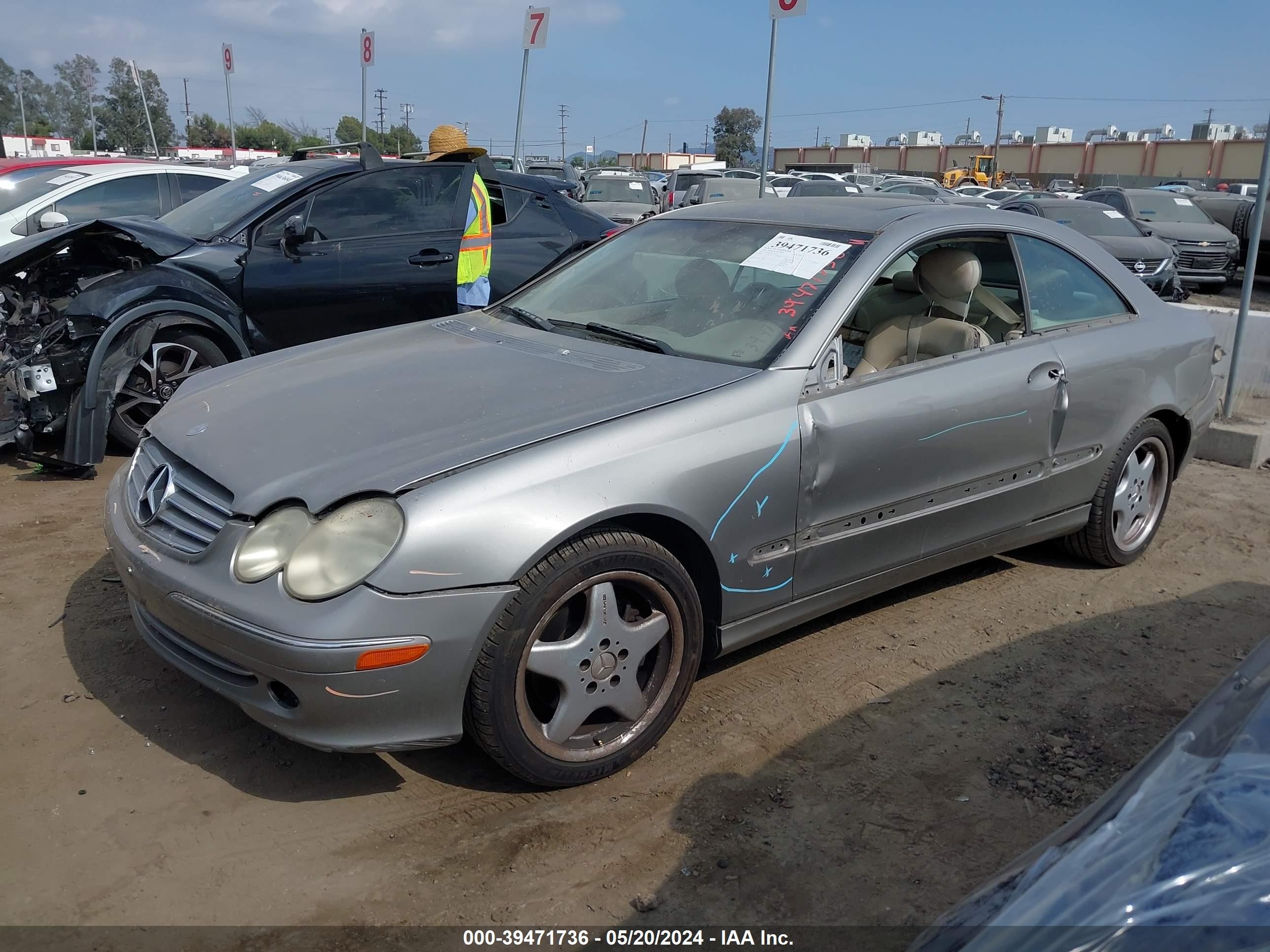 Photo 1 VIN: WDBTJ65J15F131553 - MERCEDES-BENZ CLK-KLASSE 