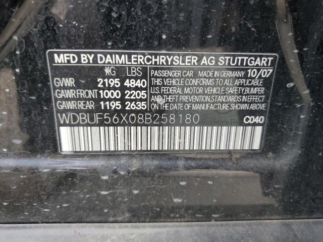 Photo 11 VIN: WDBUF56X08B258180 - MERCEDES-BENZ E 350 