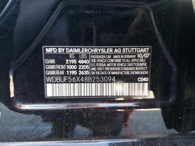 Photo 11 VIN: WDBUF56X48B253094 - MERCEDES-BENZ E-CLASS 