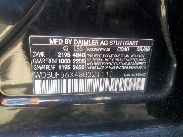 Photo 11 VIN: WDBUF56X48B321118 - MERCEDES-BENZ E 350 