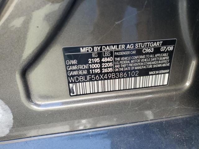 Photo 11 VIN: WDBUF56X49B386102 - MERCEDES-BENZ E 350 