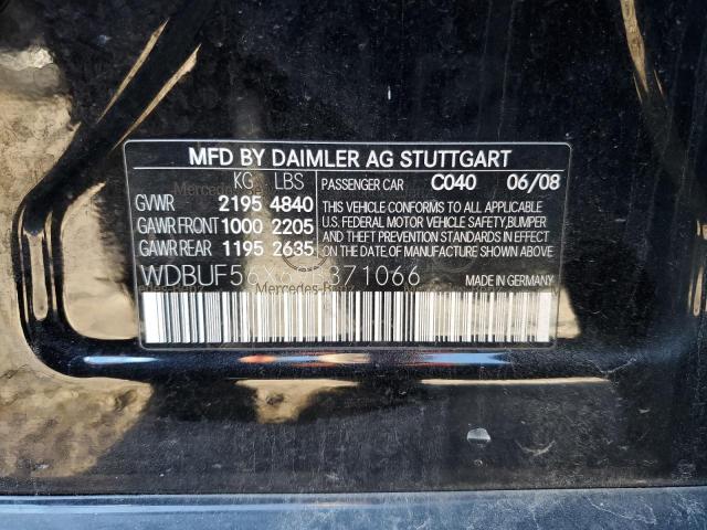 Photo 13 VIN: WDBUF56X69B371066 - MERCEDES-BENZ E-CLASS 