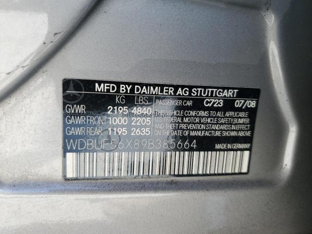 Photo 11 VIN: WDBUF56X89B385664 - MERCEDES-BENZ E 350 