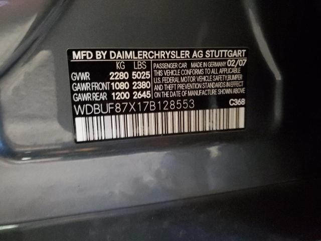 Photo 12 VIN: WDBUF87X17B128553 - MERCEDES-BENZ E 350 4MAT 