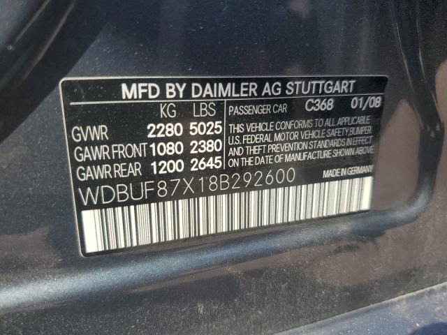 Photo 11 VIN: WDBUF87X18B292600 - MERCEDES-BENZ E 350 4MAT 