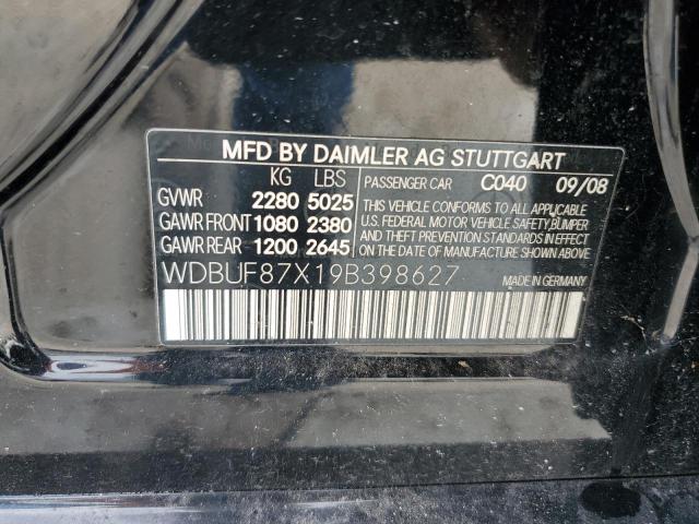 Photo 11 VIN: WDBUF87X19B398627 - MERCEDES-BENZ E 350 4MAT 