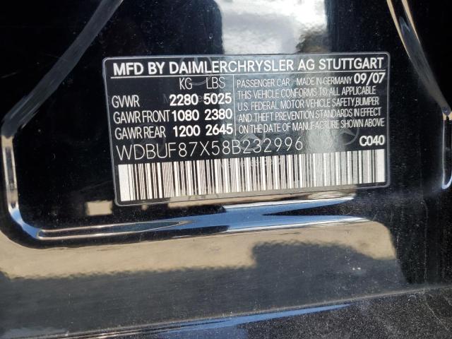 Photo 11 VIN: WDBUF87X58B232996 - MERCEDES-BENZ E 350 4MAT 