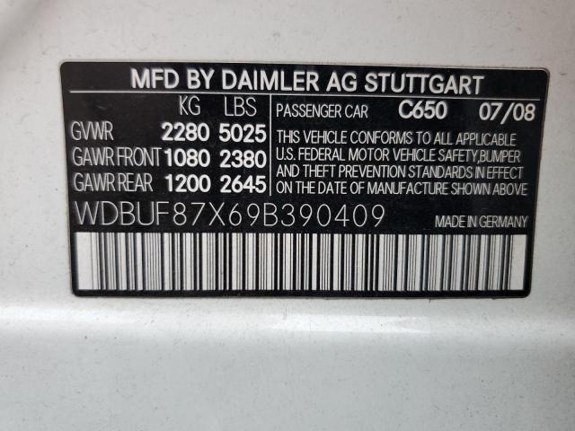 Photo 11 VIN: WDBUF87X69B390409 - MERCEDES-BENZ E 350 4MAT 