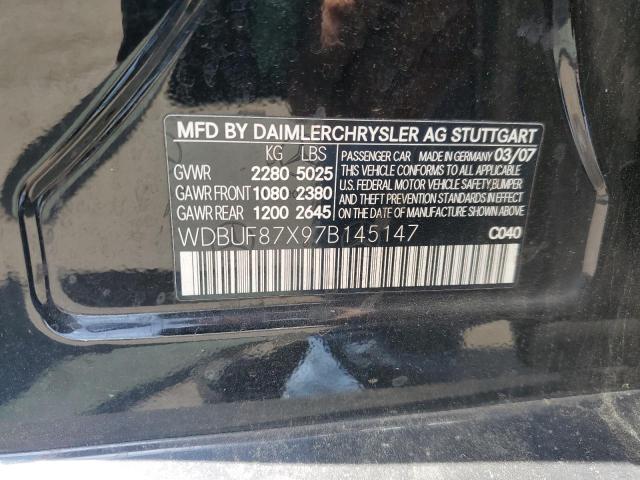 Photo 11 VIN: WDBUF87X97B145147 - MERCEDES-BENZ E 350 4MAT 