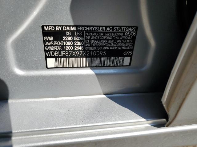 Photo 11 VIN: WDBUF87X97X210095 - MERCEDES-BENZ E 350 4MAT 