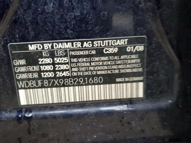 Photo 11 VIN: WDBUF87X98B291680 - MERCEDES-BENZ E 350 4MAT 