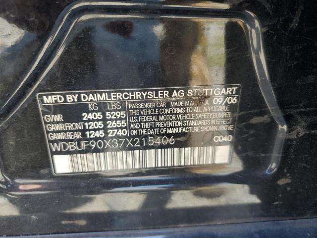 Photo 11 VIN: WDBUF90X37X215406 - MERCEDES-BENZ E 550 4MAT 