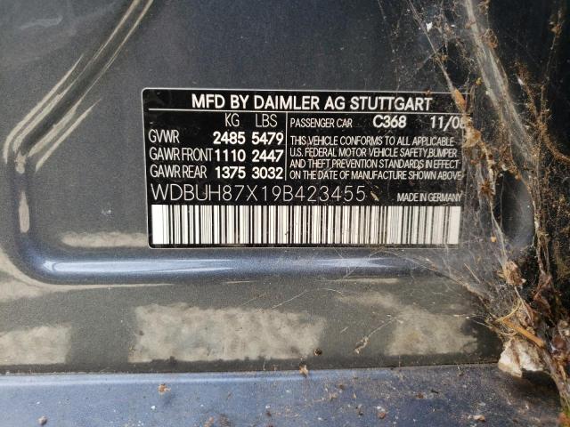 Photo 11 VIN: WDBUH87X19B423455 - MERCEDES-BENZ E 350 4MAT 