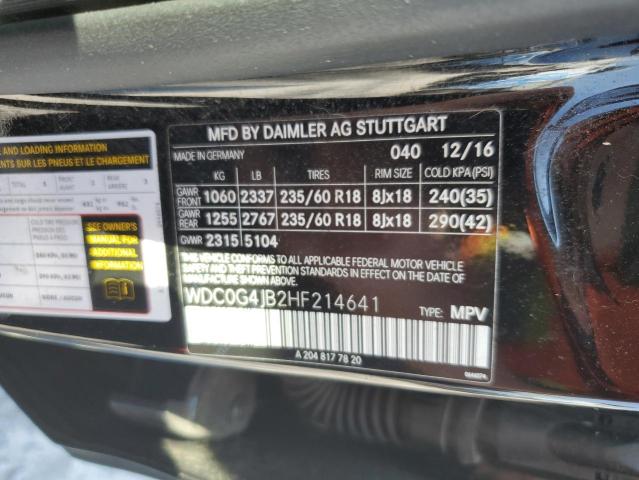 Photo 11 VIN: WDC0G4JB2HF214641 - MERCEDES-BENZ GLC 300 