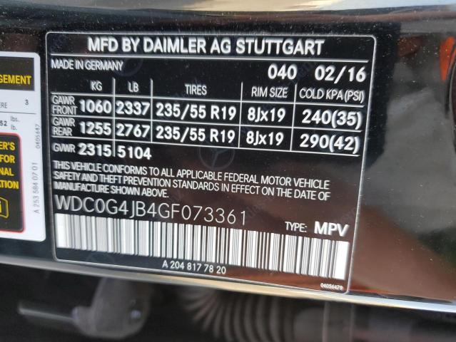 Photo 11 VIN: WDC0G4JB4GF073361 - MERCEDES-BENZ GLC 300 