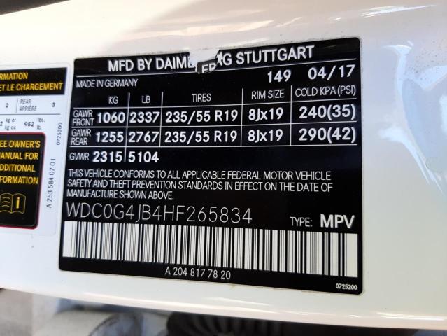 Photo 9 VIN: WDC0G4JB4HF265834 - MERCEDES-BENZ GLC 300 