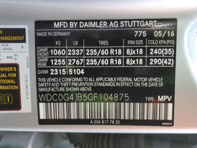 Photo 12 VIN: WDC0G4JB5GF104875 - MERCEDES-BENZ GLC 300 