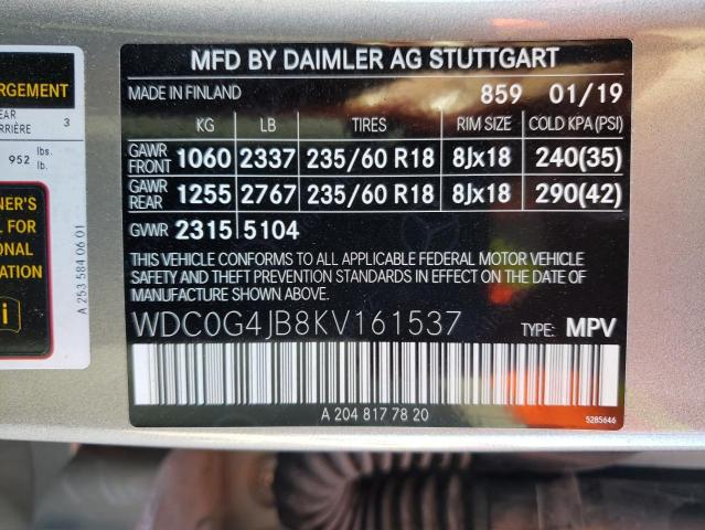 Photo 9 VIN: WDC0G4JB8KV161537 - MERCEDES-BENZ GLC 300 