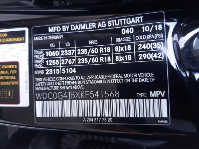 Photo 9 VIN: WDC0G4JBXKF541568 - MERCEDES-BENZ GLC 300 