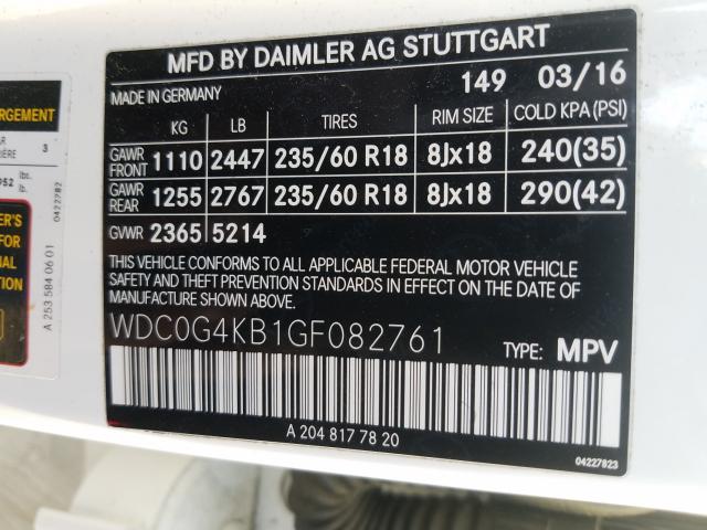 Photo 9 VIN: WDC0G4KB1GF082761 - MERCEDES-BENZ GLC 300 