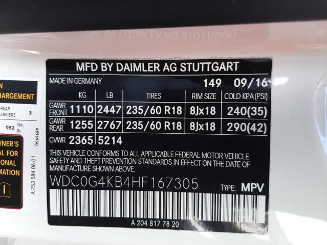 Photo 9 VIN: WDC0G4KB4HF167305 - MERCEDES-BENZ GLC 300 4M 