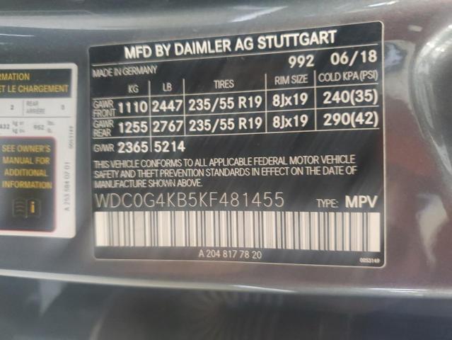 Photo 12 VIN: WDC0G4KB5KF481455 - MERCEDES-BENZ GLC 300 4M 