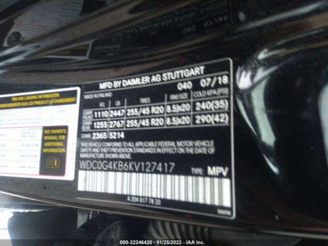 Photo 8 VIN: WDC0G4KB6KV127417 - MERCEDES-BENZ GLC 