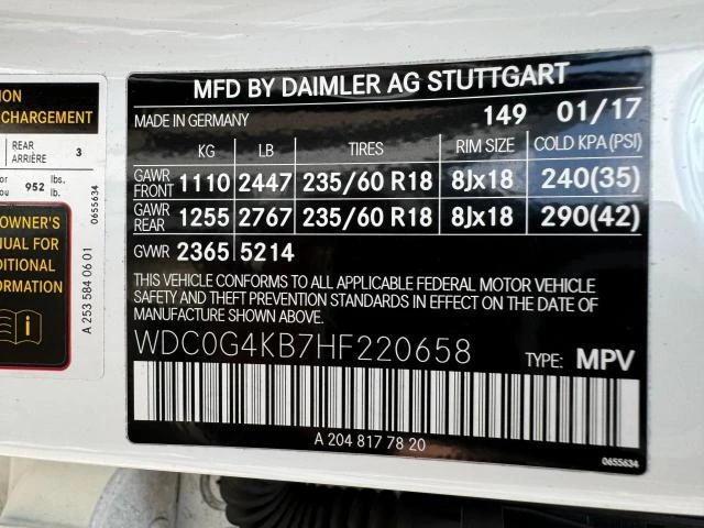 Photo 12 VIN: WDC0G4KB7HF220658 - MERCEDES-BENZ GLC-CLASS 