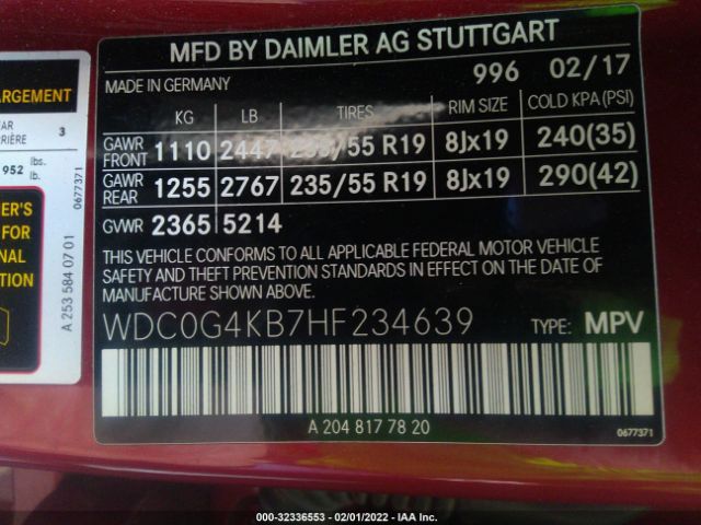 Photo 8 VIN: WDC0G4KB7HF234639 - MERCEDES-BENZ GLC 