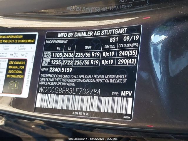 Photo 8 VIN: WDC0G8EB3LF732784 - MERCEDES-BENZ GLC 300 