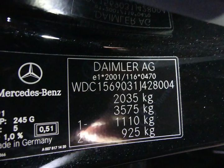 Photo 4 VIN: WDC1569031J428004 - MERCEDES-BENZ GLA 