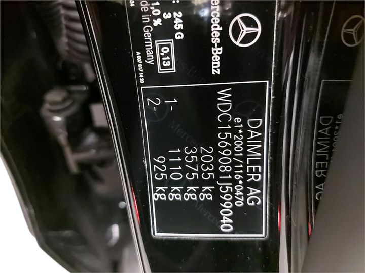 Photo 6 VIN: WDC1569081J599040 - MERCEDES-BENZ GLA 