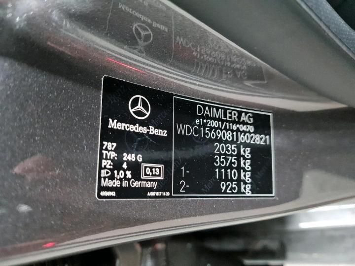 Photo 6 VIN: WDC1569081J602821 - MERCEDES-BENZ GLA 