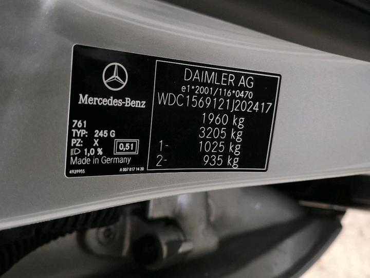 Photo 8 VIN: WDC1569121J202417 - MERCEDES-BENZ GLA 180 