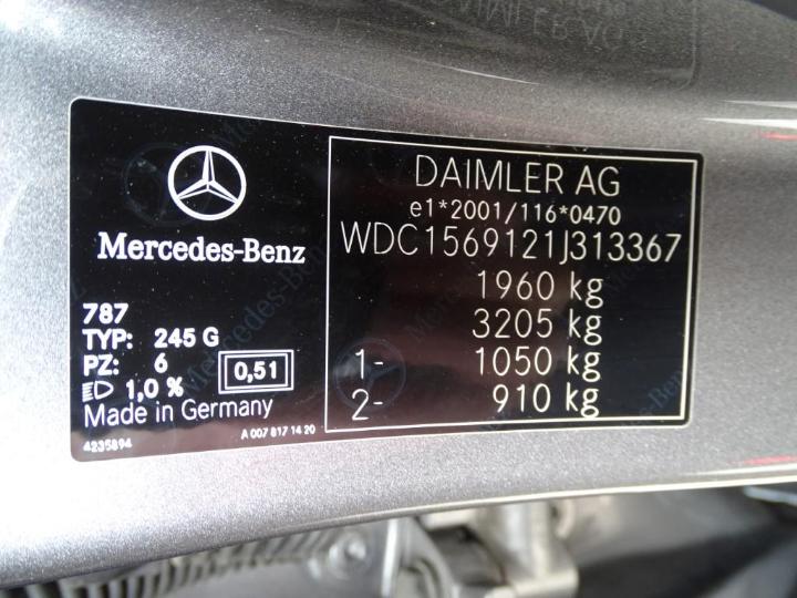 Photo 6 VIN: WDC1569121J313367 - MERCEDES-BENZ GLA 