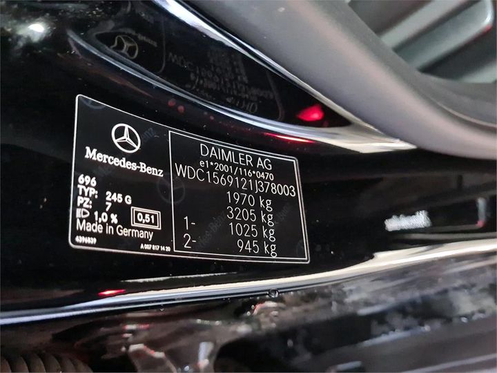 Photo 8 VIN: WDC1569121J378003 - MERCEDES-BENZ GLA 180 