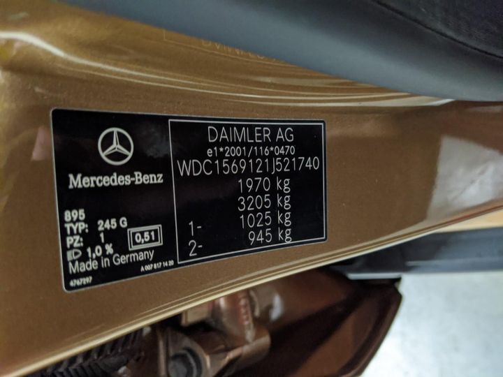 Photo 16 VIN: WDC1569121J521740 - MERCEDES-BENZ GLA 