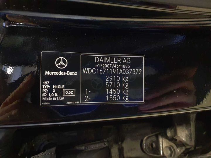 Photo 13 VIN: WDC1671191A037372 - MERCEDES-BENZ GLE 300 D 4MATIC 