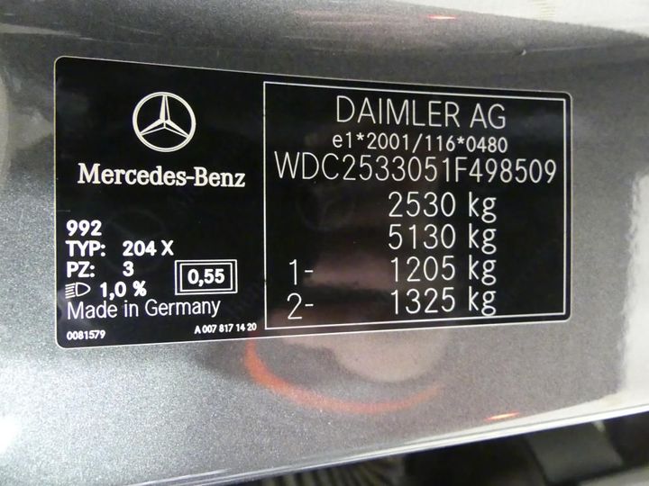 Photo 3 VIN: WDC2533051F498509 - MERCEDES-BENZ GLC COUPE 