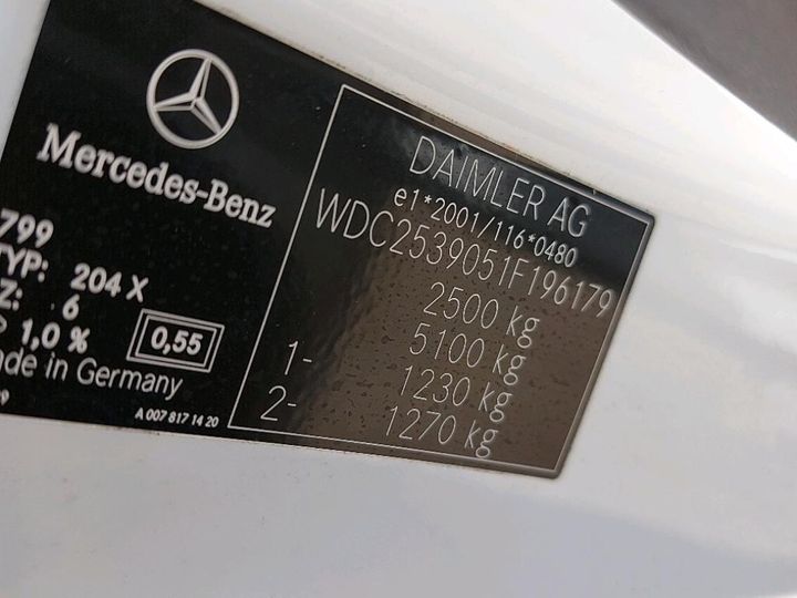 Photo 8 VIN: WDC2539051F196179 - MERCEDES-BENZ CLASSE GLC 