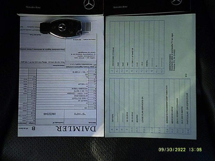 Photo 20 VIN: WDC2539051F539246 - MERCEDES-BENZ CLASE GLC 