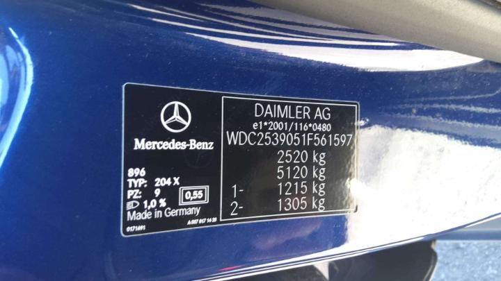 Photo 3 VIN: WDC2539051F561597 - MERCEDES-BENZ CLASE GLC 