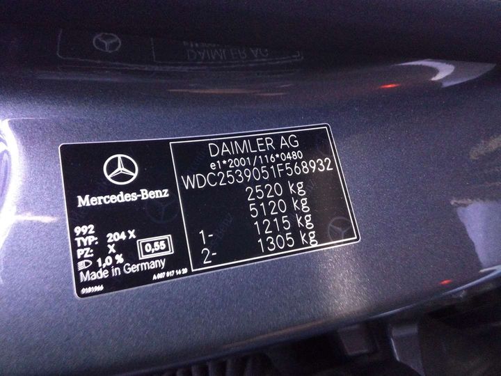 Photo 19 VIN: WDC2539051F568932 - MERCEDES-BENZ CLASE GLC 