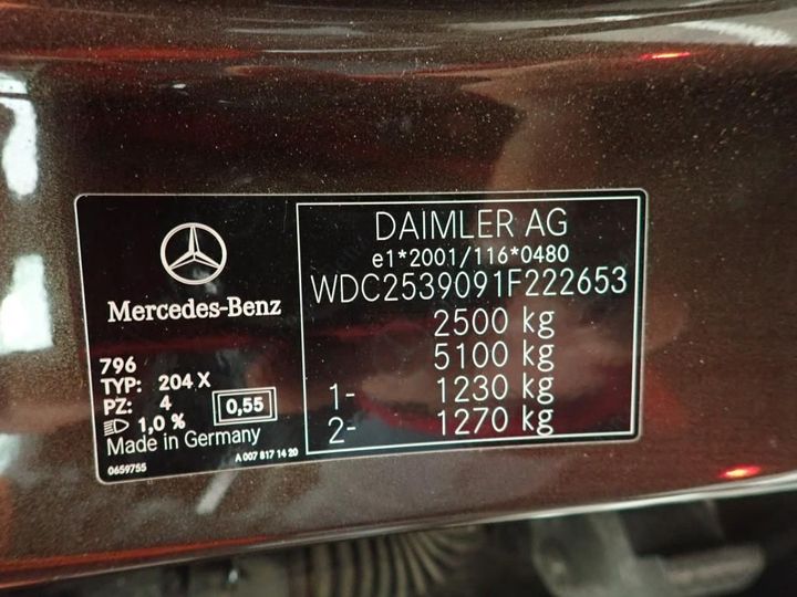 Photo 12 VIN: WDC2539091F222653 - MERCEDES-BENZ CLASSE GLC 