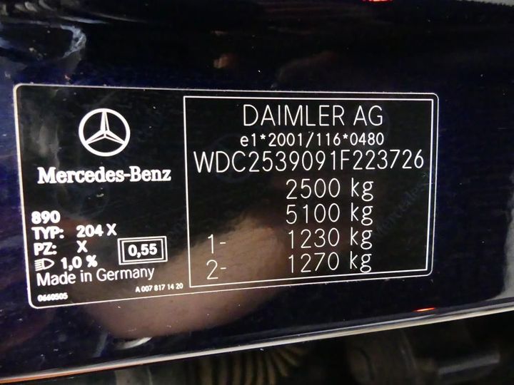 Photo 3 VIN: WDC2539091F223726 - MERCEDES-BENZ GLC 