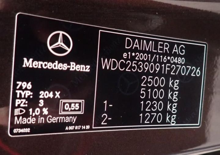 Photo 28 VIN: WDC2539091F270726 - MERCEDES-BENZ CLASSE GLC 